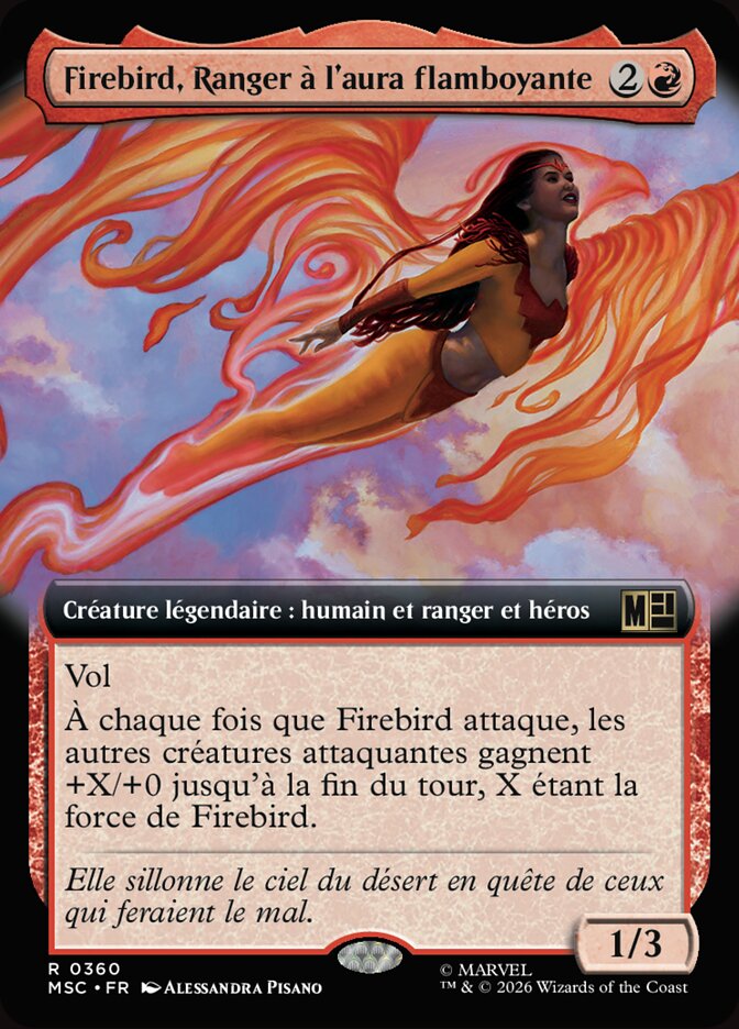 Firebird, Ranger à l'aura flamboyante