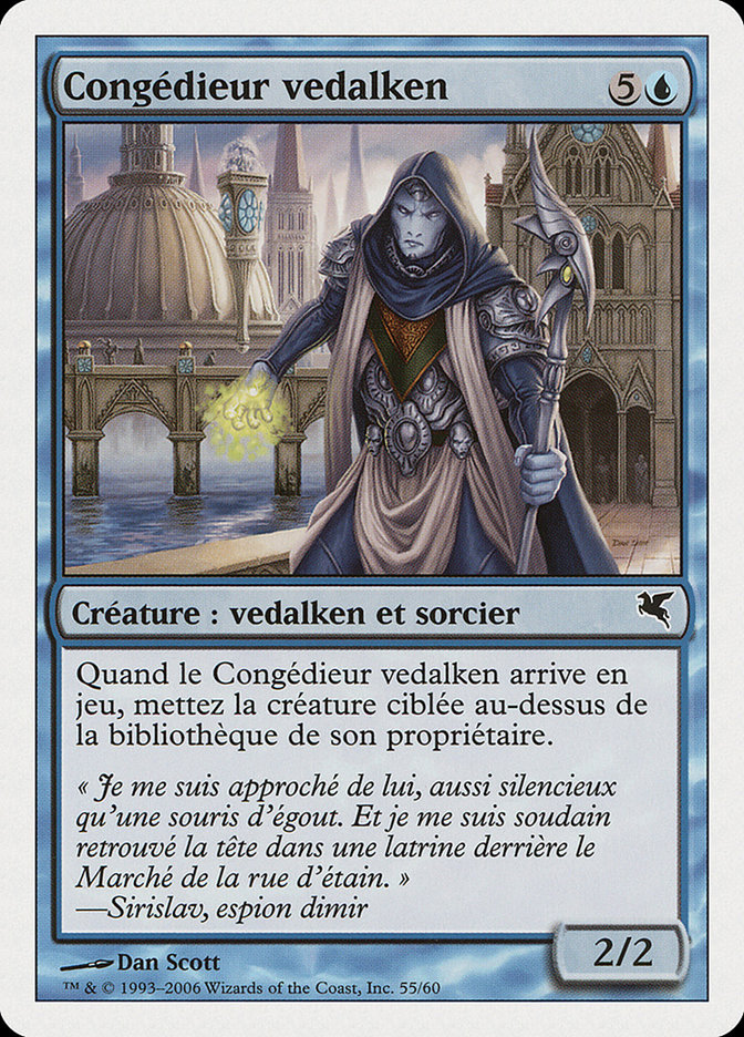 Congédieur vedalken