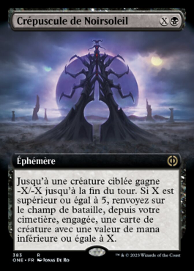 Crépuscule de Noirsoleil