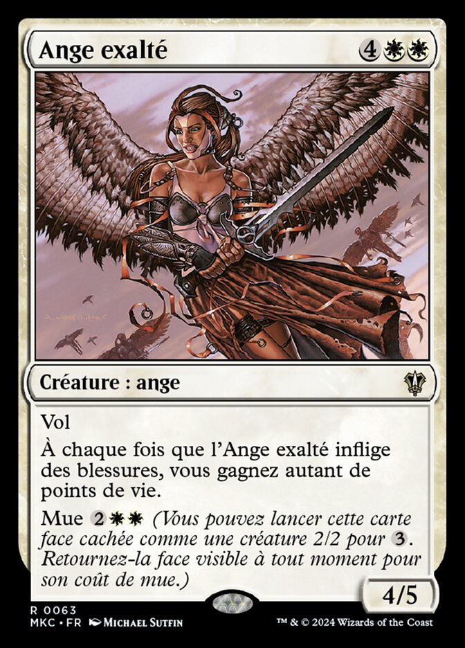 Ange exalté