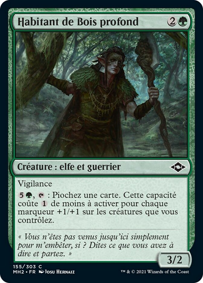 Habitant de Bois profond