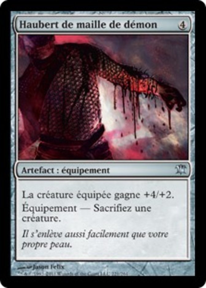 Haubert de maille de démon