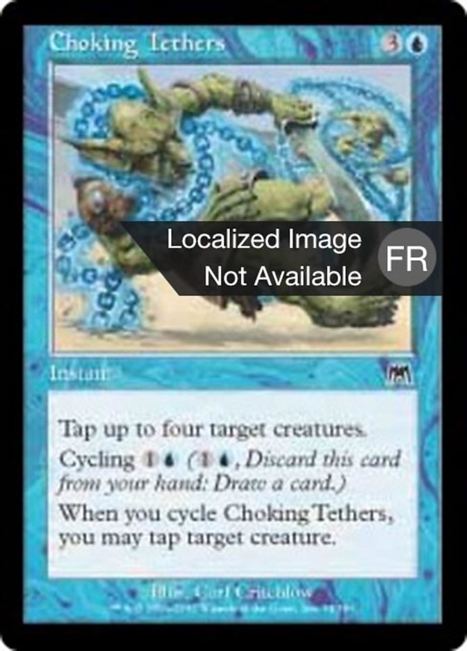 Chaînes étrangleuses