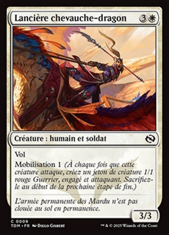 Lancière chevauche-dragon