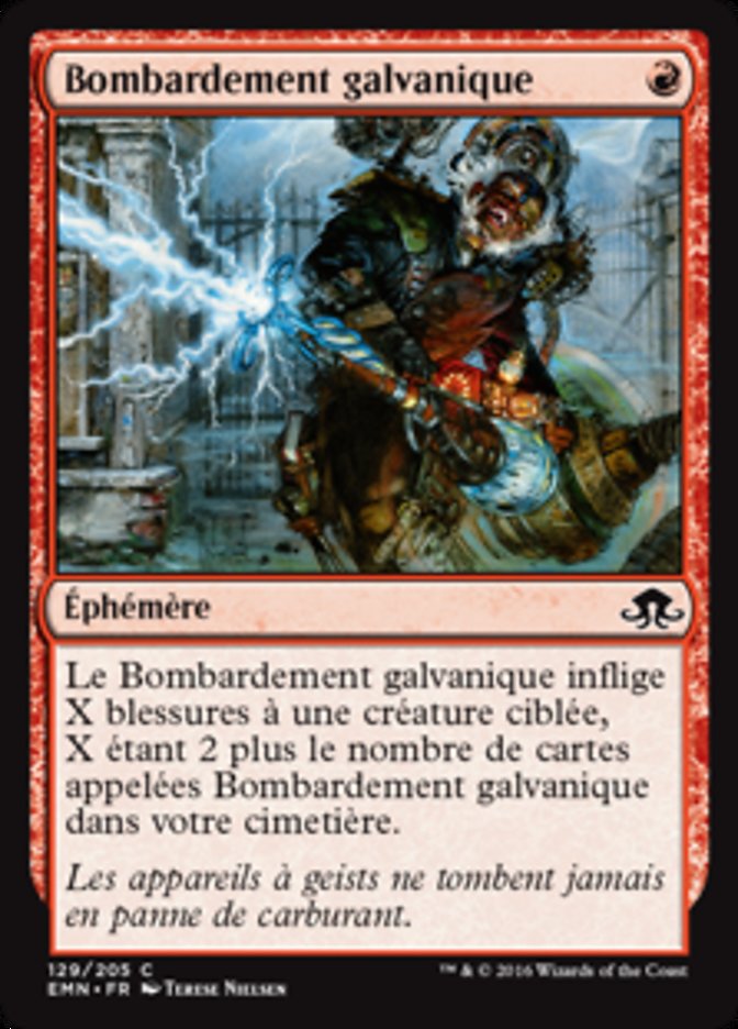 Bombardement galvanique