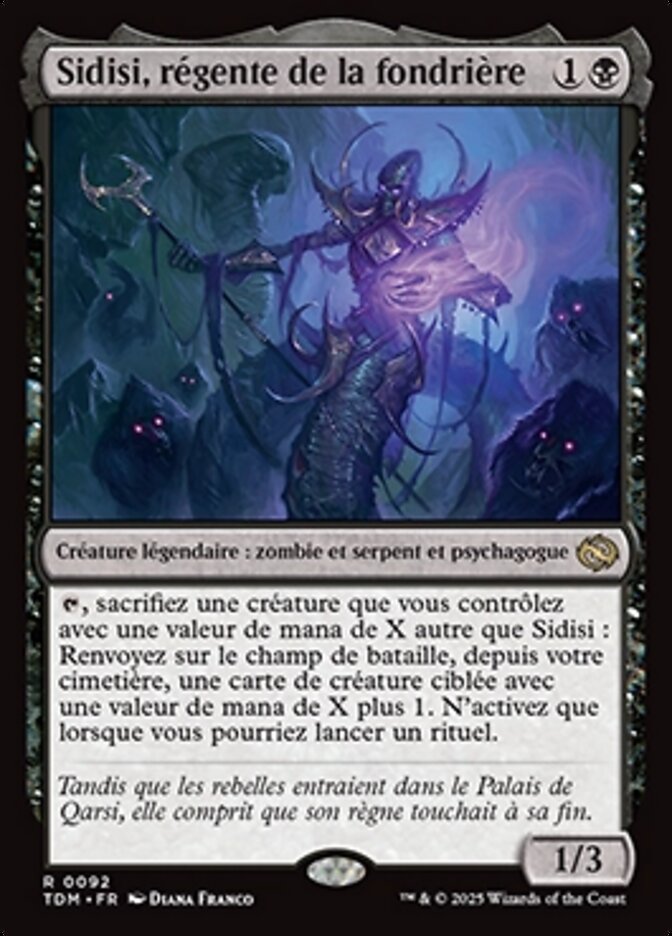 Sidisi, régente de la fondrière