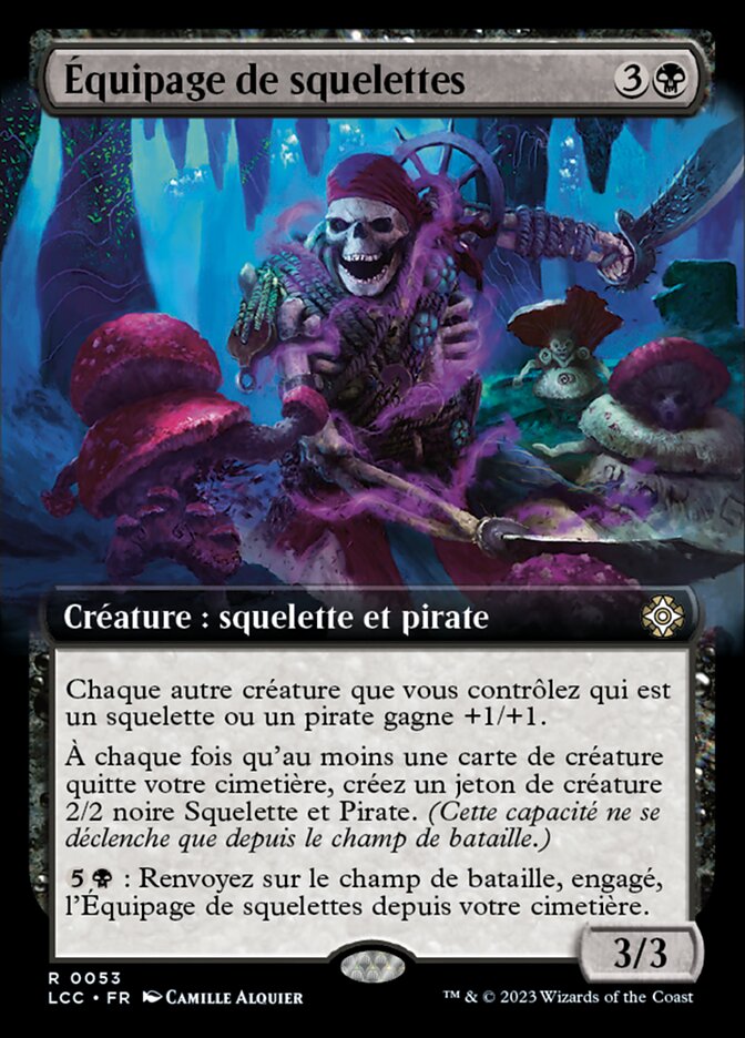 Équipage de squelettes