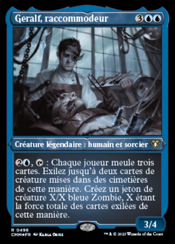 Geralf, raccommodeur