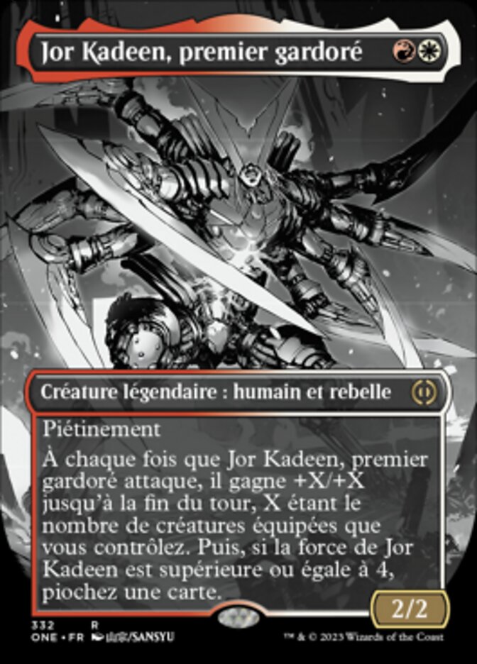 Jor Kadeen, premier gardoré