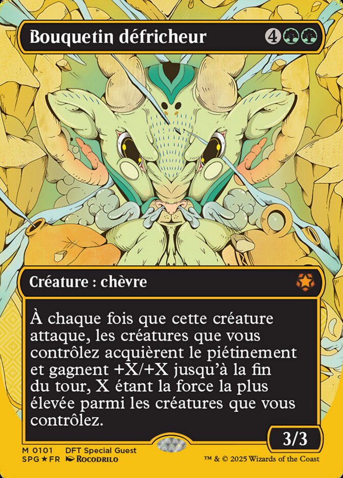 Bouquetin défricheur