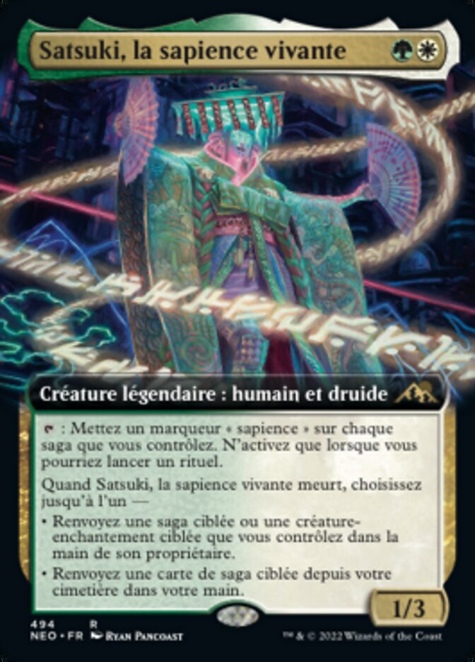 Satsuki, la sapience vivante