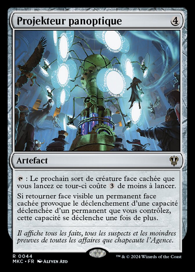 Projekteur panoptique