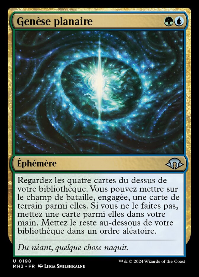 Genèse planaire
