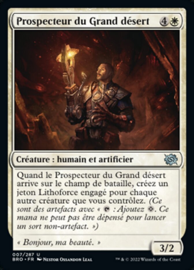 Prospecteur du Grand désert
