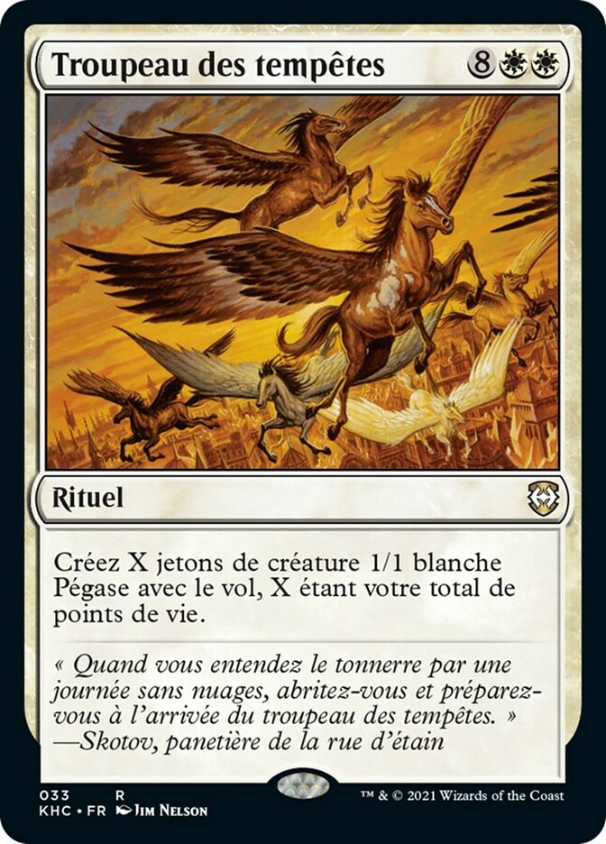 Troupeau des tempêtes