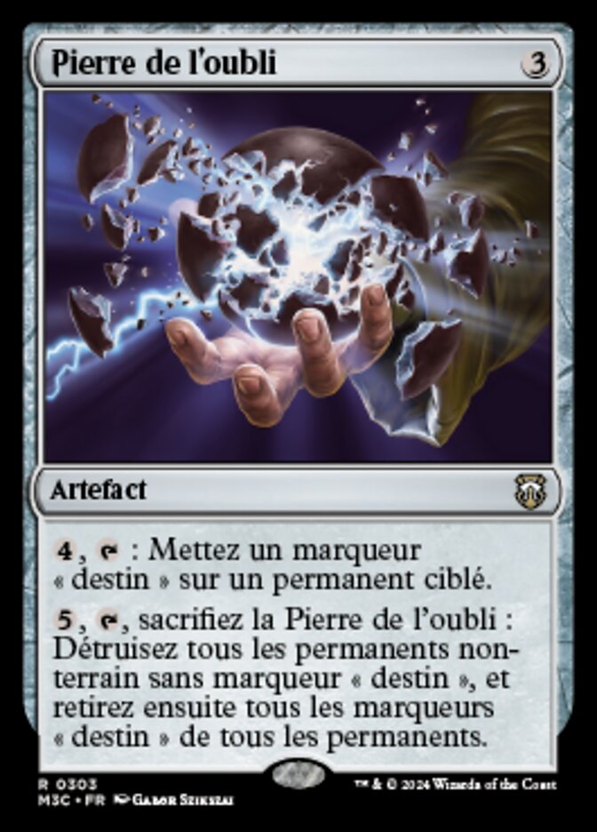 Pierre de l'oubli