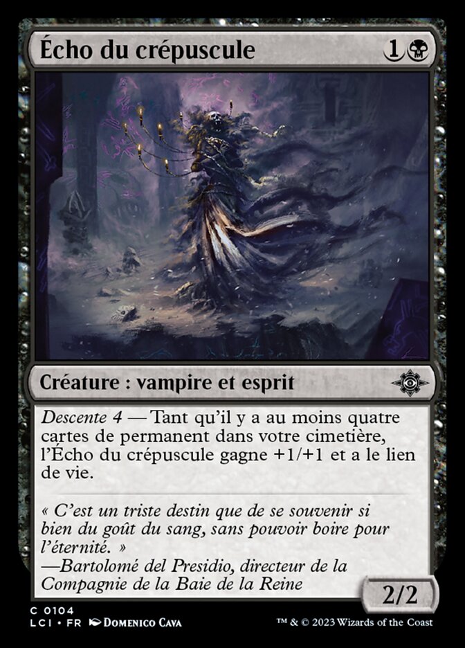 Écho du crépuscule