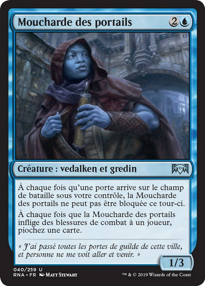 Moucharde des portails