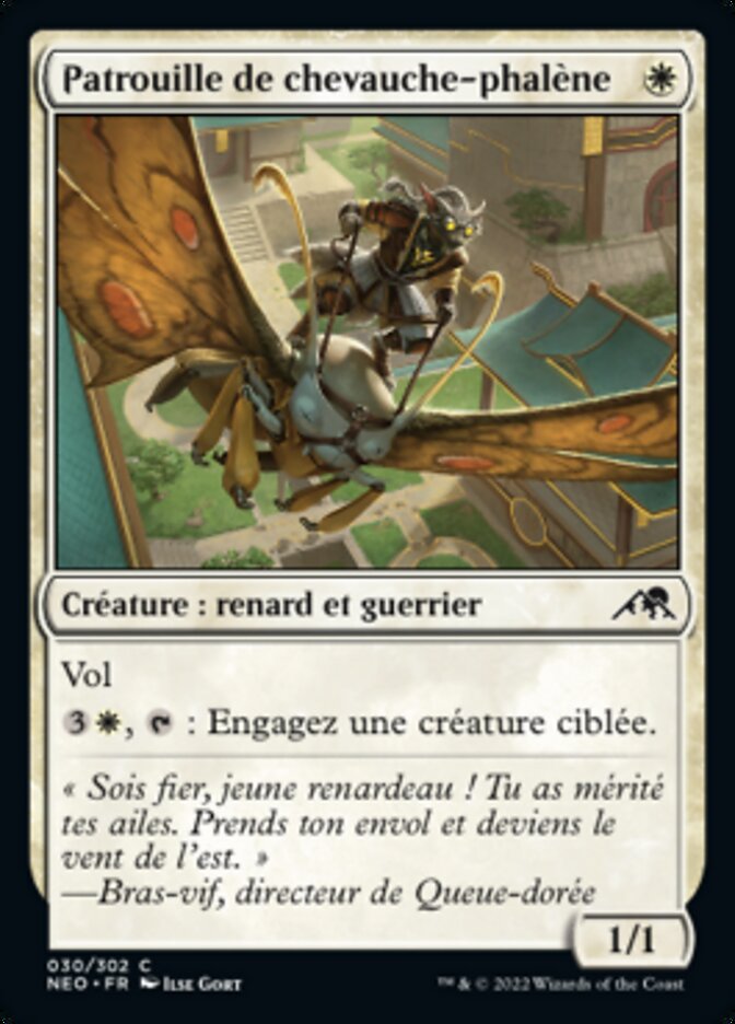 Patrouille de chevauche-phalène