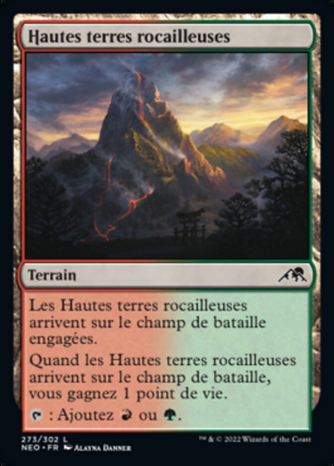 Hautes terres rocailleuses