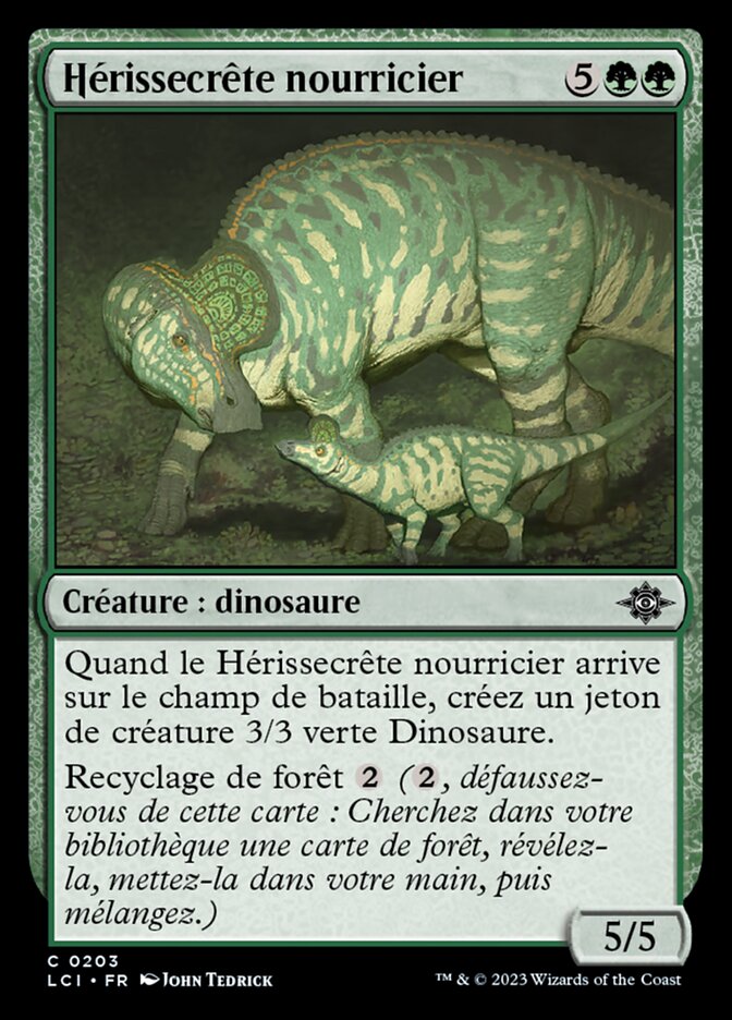 Hérissecrête nourricier
