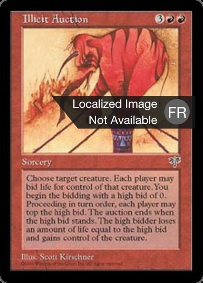 Enchères illicites
