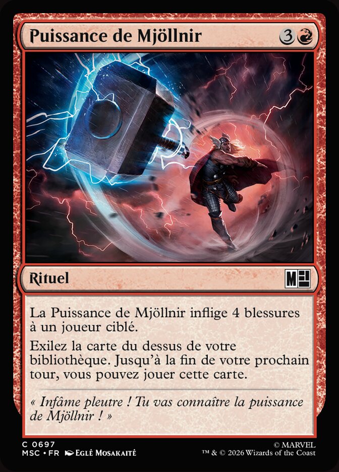 Puissance de Mjöllnir