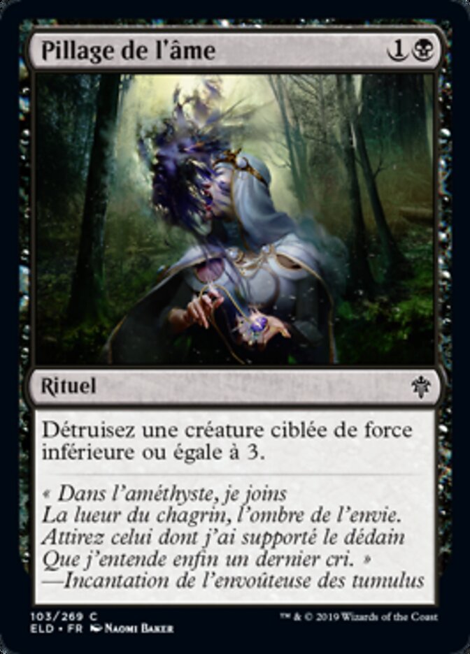 Pillage de l'âme