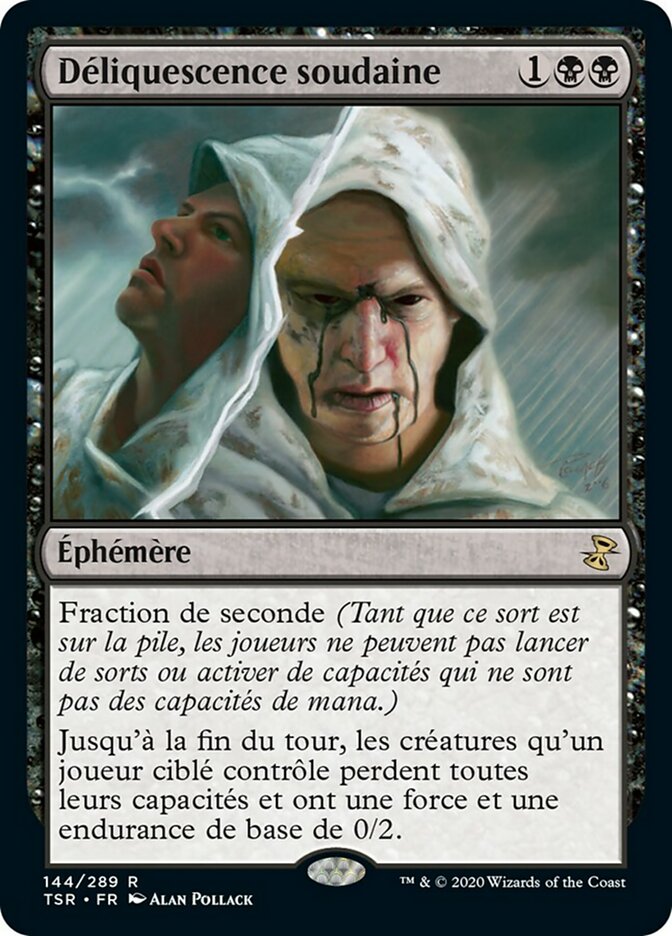 Déliquescence soudaine