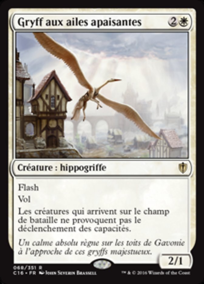 Gryff aux ailes apaisantes