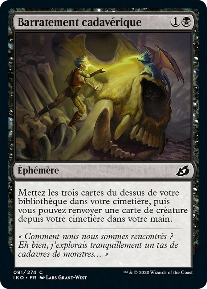 Barratement cadavérique