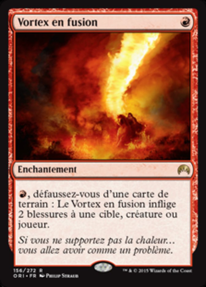 Vortex en fusion