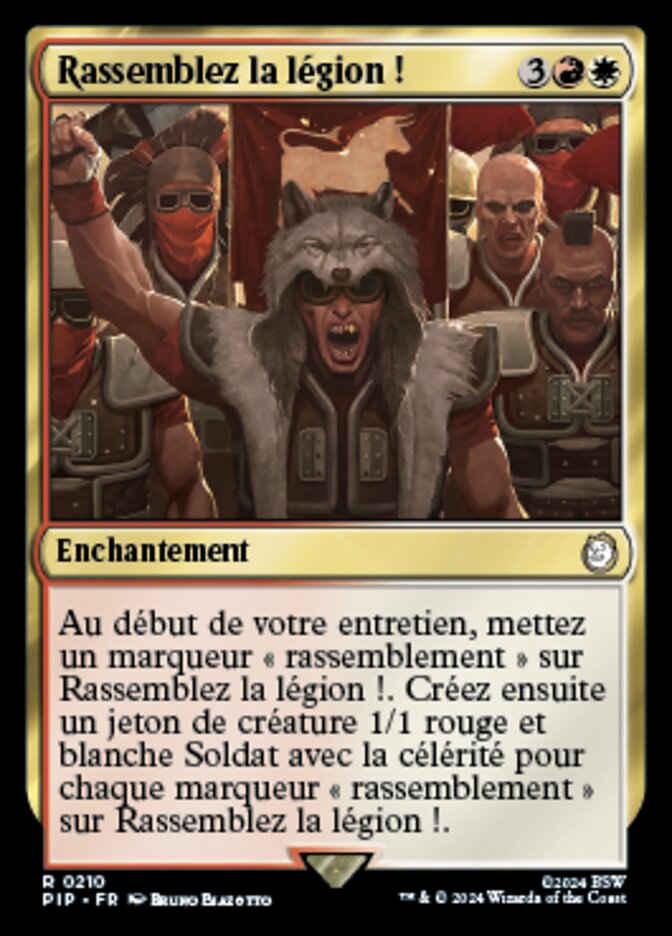 Rassemblez la légion !