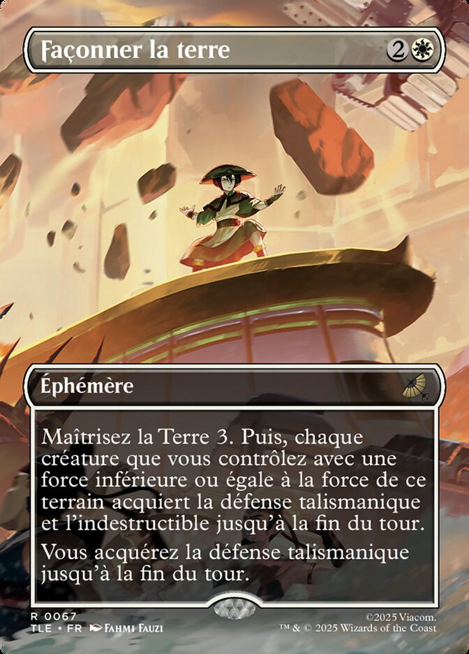 Façonner la terre