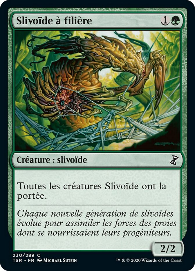 Slivoïde à filière