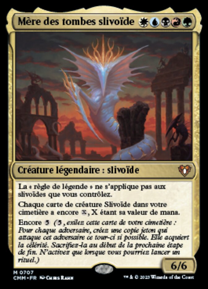 Mère des tombes slivoïde