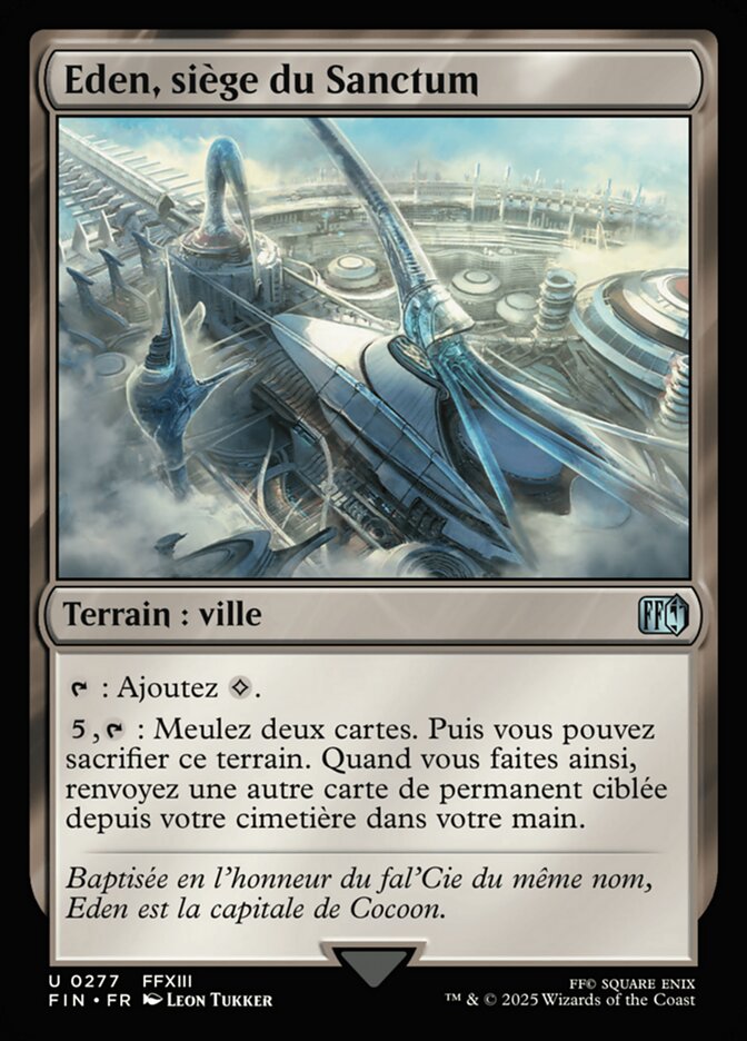 Eden, siège du Sanctum