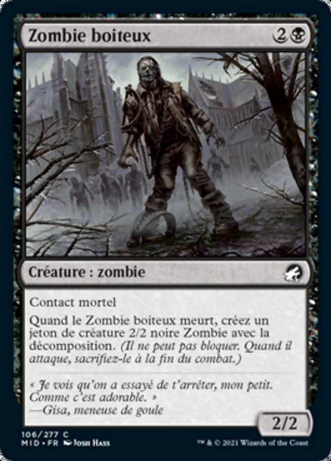 Zombie boiteux