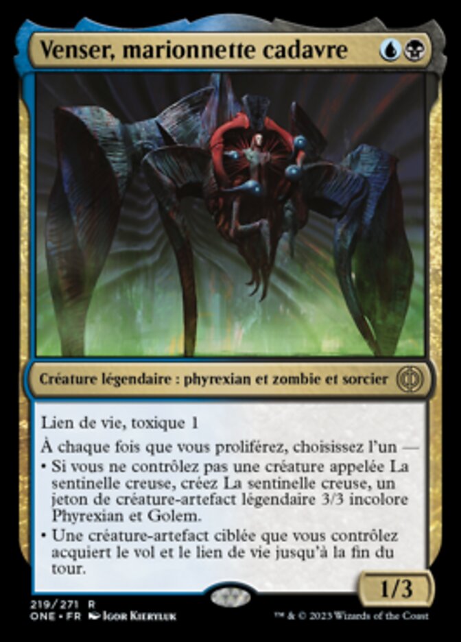 Venser, marionnette cadavre