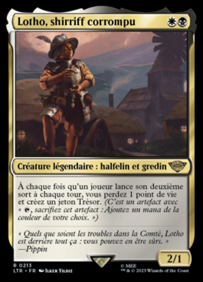 Lotho, shirriff corrompu