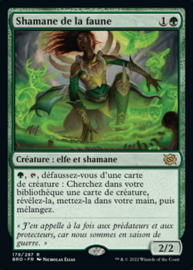 Shamane de la faune