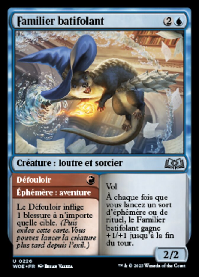 Familier batifolant